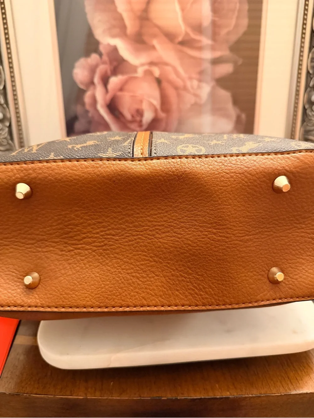 Montana West NWT Cognac 2-Tone Hobo Shoulder Bag & Crossbody w/Concealed Carry